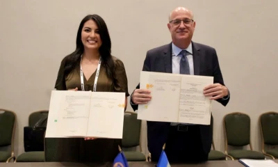 El convenio fue suscrito por la ministra de Economía y Finanzas, Sariha Moya, y el presidente del BID, Ilan Goldfajn / Foto: cortesía Ministerio de Economía y Finanzas