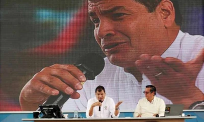 Recursos. Grupos de civiles habrían sido contratados para sabatinas, mítines e incluso para seguridad de dirigentes de PAIS. Foto: La Hora