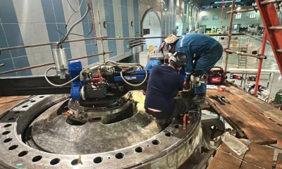 El proceso inició el 13 de junio con el vaciado controlado de la tubería de presión / Foto: cortesía MAE