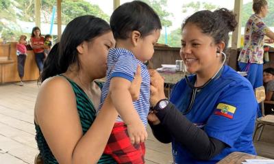 28.412 habitantes se beneficiaron de las atenciones / Foto: cortesía Petroecuador