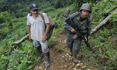 OPERATIVOS. El patrulLaje en la frontera norte sigue sin descanso. (AFP) 