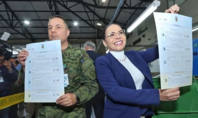 Diana Atamaint, presidenta del CNE, visitó el Instituto Geográfico Militar (IGM) / Foto: cortesía CNE