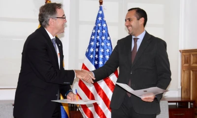 "Los Estados Unidos reconoce a Ecuador como un socio fuerte y confiable en una serie de temas importantes para nuestras sociedades” / Foto cortesía Cancillería