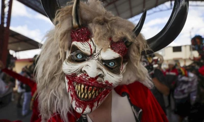 La Diablada pillareña fue declarada Patrimonio Cultural Inmaterial de Ecuador / Foto: EFE