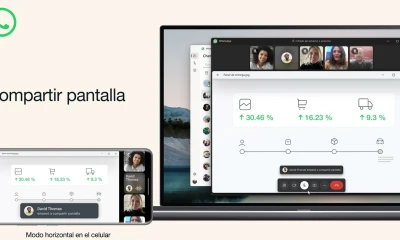 Los usuarios también pueden disfrutar de las videollamadas en modo horizontal para obtener una experiencia de visualización/ Foto: cortesía EFE