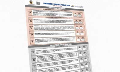 Principales noticias de Ecuador hoy - 17 de abril de 2024 / Foto: cortesía CNE