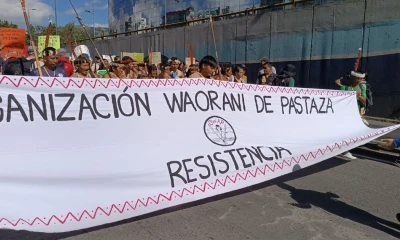 Consulta de 2012 inició batalla waorani por selva amazónica / Foto: cortesía Waorani Resistencia Pastaza 