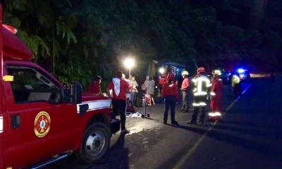 El accidente ocurrió en el sector Shangaime, zona denominada como ‘la curva de la muerte’ / Foto: cortesía ECU911
