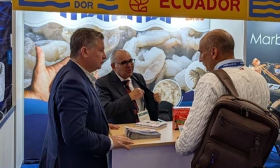 Cuatro compañías nacionales formaron parte de la Seafood Expo North America 2026 / Foto: cortesía Ministerio de Producción