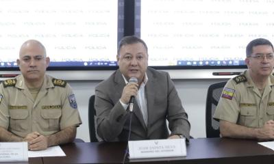 Los detenidos fueron trasladados hasta la unidad de Flagrancia con resguardo policial, para ser puestos a órdenes de las autoridades / Foto: cortesía Ministerio del Interior