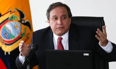 El ministro de Finanzas ve varios factores que ayudarán a Ecuador a recuperarse / Foto: EFE