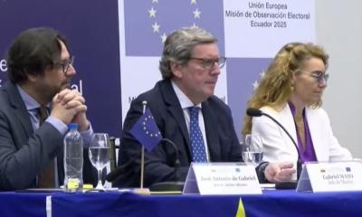 La Misión de Observación Electoral de la UE entregó su informe final al CNE / Foto: cortesía CNE