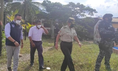 Sucumbíos volvió a vivir otra noche de terror / Foto: cortesía Policia Nacional