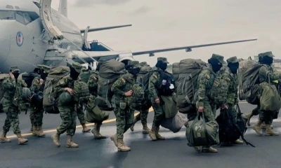 Noboa declaró un nuevo estado de excepción en las provincias de Guayas, Manabí, Santa Elena, Los Ríos, El Oro, Pichincha, Esmeraldas, Santo Domingo y Sucumbíos / Foto: cortesía Ejército ecuatoriano