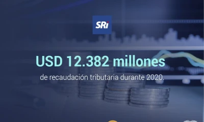 Ecuador recaudó 12.382 millones de dólares en 2020, un 13 % menos que en 2019 / Foto: EFE