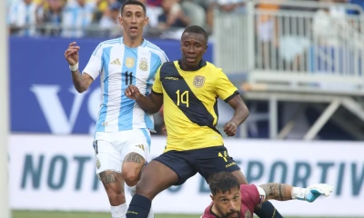 Ángel Di María anotó el único gol del partido / Foto: EFE