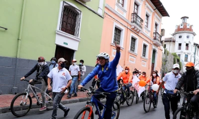 Andrés Arauz ganaría la primera vuelta en Ecuador, según las encuestas / Foto EFE