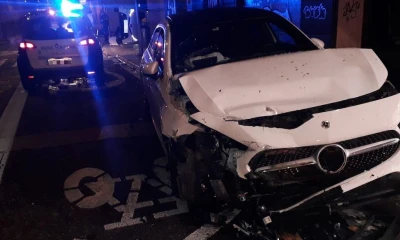 Gonzalo Plata sale ileso de un accidente en Valladolid que se salda con dos heridos / Foto: cortesía El Norte de Castilla