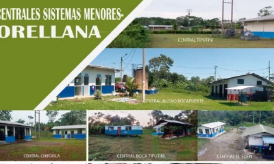 Cerca de 5.200 personas a lo largo del río Napo reciben electricidad a través de centrales térmicas / Foto: cortesía CELEC