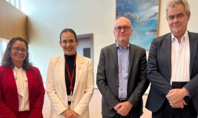 Inés Manzano se reunió con representantes de TotalEnergies en París / Foto: cortesía Ministerio de Energía y Minas