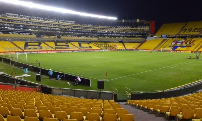 El Estadio Monumental Isidro Romero Carbo, sumará un nuevo día grande a su historia al albergar la final de la Copa Libertadores entre Flamengo y Athletico Paranaense / Foto: EFE