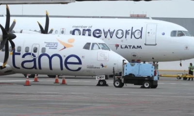 La plantilla de la aerolínea estatal está conformada por más de 900 trabajadores. Archivo Expreso