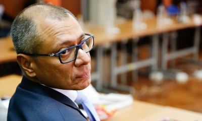 Diana Salazar indicó que ha solicitado a la corte que sigue el caso atienda su pedido contra Glas, que ya tiene dos condenas en firme por corrupción / Foto: EFE