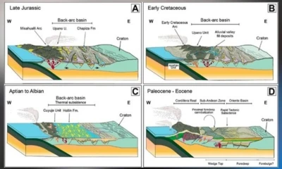 El estudio se centra en rocas formadas durante los periodos Jurásico y Cretácico, hace entre 200 y 66 millones de años / Foto: cortesía IIGE
