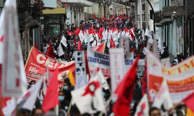 El presidente en turno del FUT aseguró que su organización rechaza la estrategia de venta o concesión de las empresas del Estado a manos privadas. / Foto: EFE