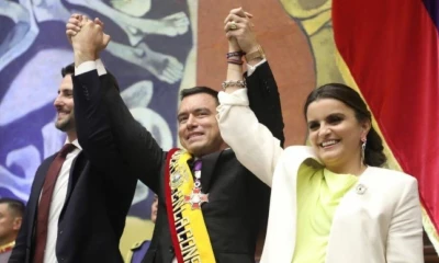 Daniel Noboa comenzó su segundo mandato el 24 de mayo / Foto: cortesía Asamblea Nacional