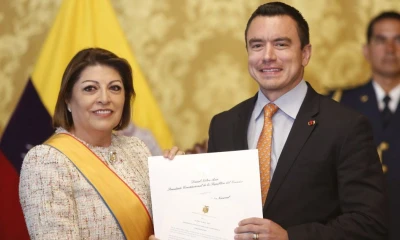 Andrade fue condecorada con la Gran Cruz de la Orden Nacional al Mérito / Foto: EFE