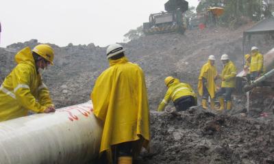 Petroecuador concluyó los bypass del SOTE y Poliducto en San Luis/ Foto: cortesía Petroecuador