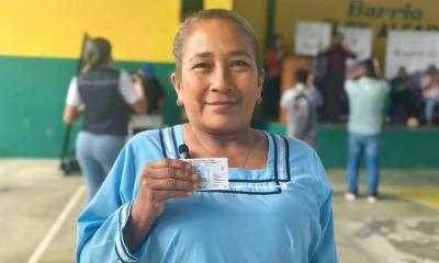 Se instalaron cinco unidades móviles con personal técnico / Foto: cortesía Registro Civil 