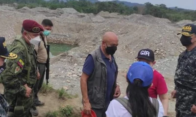 900 efectivos ejecutaron operación contra minería ilegal en Napo / Foto: cortesía Ejercito