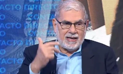 Alberto Dahik fue entrevistado hoy en Contacto Directo / Foto: cortesía Ecuavisa
