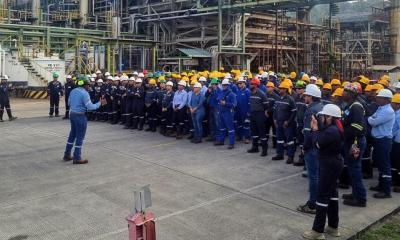 La refinería aún no ha retomado la capacidad de procesamiento total de crudo/ Foto: cortesía EFE
