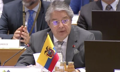 Lasso envió un mensaje a los líderes mundiales sobre la urgencia de procurar una integración birregional estratégica / Foto: cortesía Presidencia 