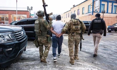 El DHS publicó imágenes de migrantes detenidos de México, El Salvador, Laos, Vietnam y Liberia / Foto: EFE