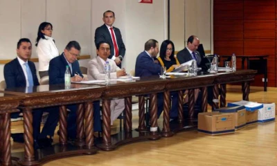  Solís estuvo ausente en la audiencia de ayer. Foto. La Hora