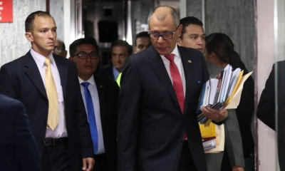 Jorge Glas declaró a lo largo de cuatro horas durante el juicio. Foto: Expreso
