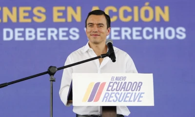 Noboa también mencionó la auditoría sobre el proyecto de Refinería del Pacífico / Foto: cortesía Presidencia