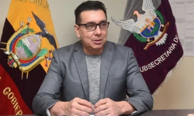 Buenaño había sustituido a la abogada Mónica Palencia / Foto: cortesía Ministerio del Interior