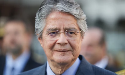 Lasso, de 66 años, no presenta síntomas y está despachando desde el Palacio de Carondelet, la sede del Gobierno / Foto: EFE