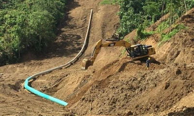 Técnicos están trabajando en el sector El Vergel / Foto: cortesía Petroecuador 