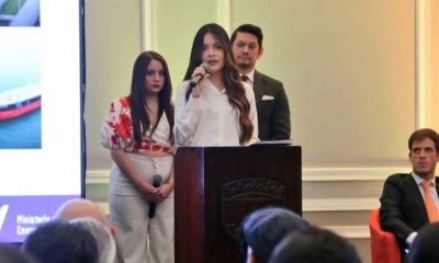 La viceministra de Hidrocarburos, María Daniela Conde, anuncio la meta / Foto: cortesía María Daniela Conde