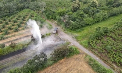 De acuerdo con la empresa pública, el incidente ocurrió en el poliducto Esmeraldas–Santo Domingo, a la altura del kilómetro 105 / Foto: cortesía Ecuavisa