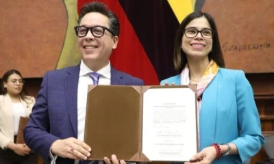 Roberto Romero Von Buchwald es el nuevo superintendente de Bancos / Foto: cortesía Asamblea Nacional