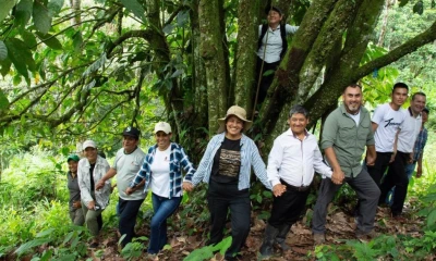 La asociación ASOPROMAS, que protege variedades ancestrales de cacao / Foto: cortesía Prefectura Zamora Chinchipe 