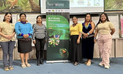 El evento también incluyó espacios de diálogo sobre financiamiento, cooperación internacional y oportunidades de formación académica / Foto: cortesía Aidesep