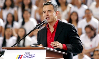 El presidente Daniel Noboa visitó hace pocos días Santo Domingo de los Tsáchilas / Foto: cortesía Presidencia